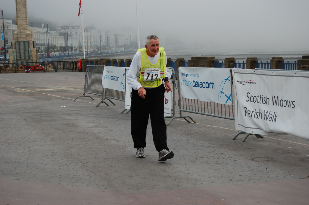 David finishing in 2010